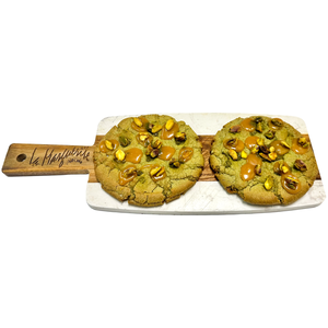 Jumbo Pistachio Salted Caramel Cookies (2 Pieces) 5 INCH EACH