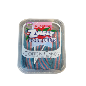 Zweet Sour Belts Cotton Candy (280G)