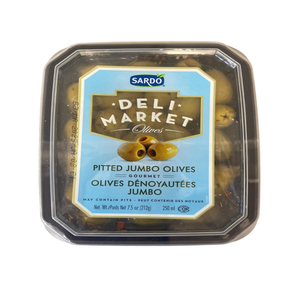 Sardo Olives Jumbo dénoyautées (212G)