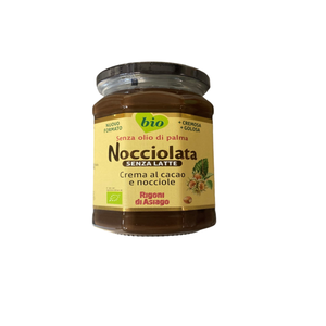 Nocciolata Pâte à tartiner au cacao et aux noisettes bio (460G)