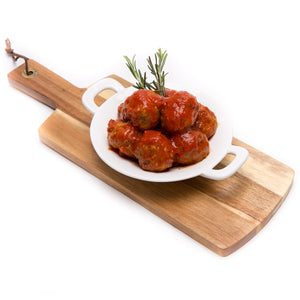 Boulettes de bœuf à la sauce tomate (4 Morceaux) - La Marguerite                                