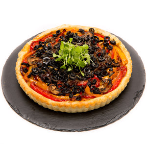 Pizza aux olives noires (9 pouces) - La Marguerite