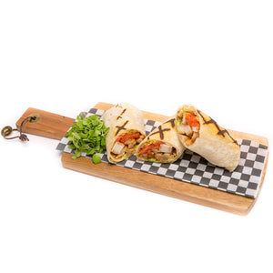 Chicken Schnitzel Wrap (500 Grams) - La Marguerite