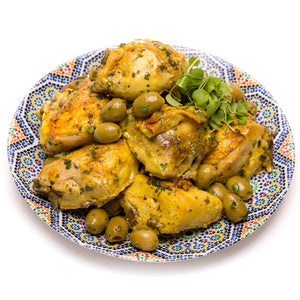 Olive Chicken Tagine (1/4 Chicken) - La Marguerite